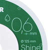 Diamantklinga Shine Ø125mm, 22,23mm - Produktbild