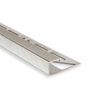 Kakellist kvadrat alu. kryssborstad 12,5 mm 2,5 m – produktbild