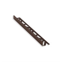 Kakellist rak alu. Industriell rost 8mm 2,5 m – produktbild