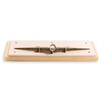 Svamp gul m. skaftfäste 130x420x40mm – produktbild