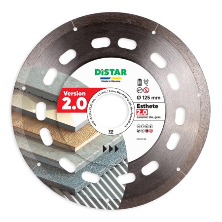 Diamantklinga Esthete Li-ion 2.0 Ø125, 22,23mm