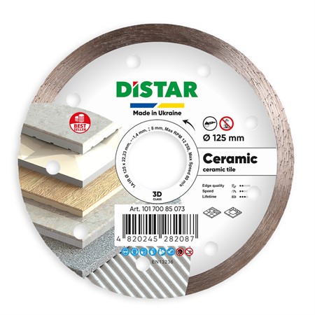 Diamantklinga Ceramic Ø125, 22,23mm