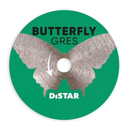 Diamantklinga Butterfly med förlängning Ø45