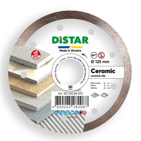 Diamantklinga Ceramic Ø125, 22,23mm