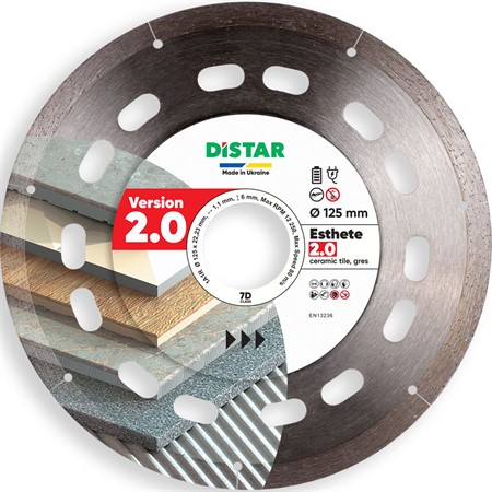 Diamantklinga Esthete Li-ion 2.0 Ø125, 22,23mm