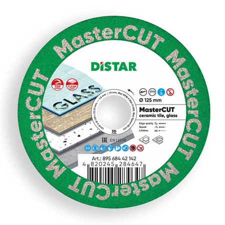 Diamantklinga MasterCUT Ø125, 22,23mm