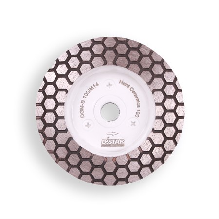 Diamantslipskiva Ø100mm M14 Hard ceramics 100