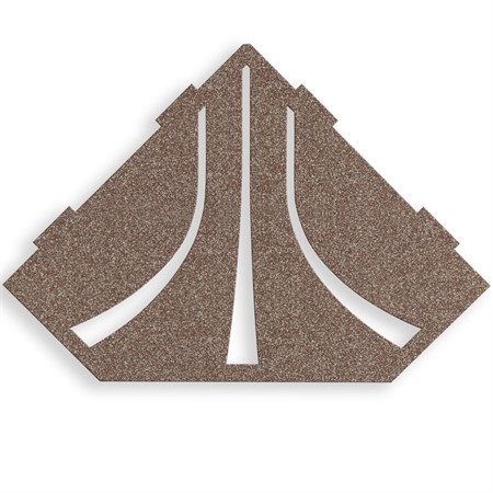 Duschhylla Quell hörn XL Sand Tropez, 283x196mm