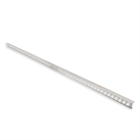 Fallist golv höger borstat rostfritt 10mm, 1,48m