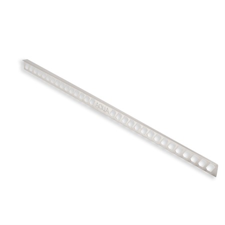 Fallist golv vänster borstat rostfritt 12,5mm, 1,48m