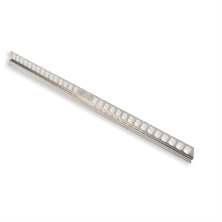 Fallist vägg  höger borstat rostfritt 10mm, 0,98m