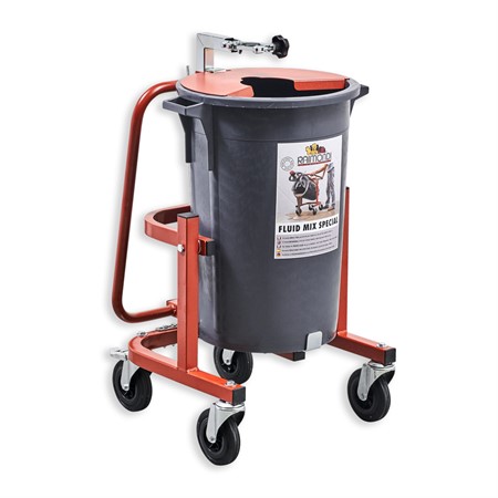 Flytspackelvagn inkl. tunna 75l, Raimondi