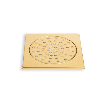 Golvsil mässing 200x200x6mm