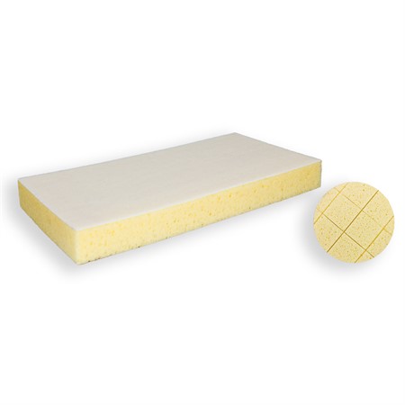 Lös svamp 140x280mm kardborrefäste skuren, 7421