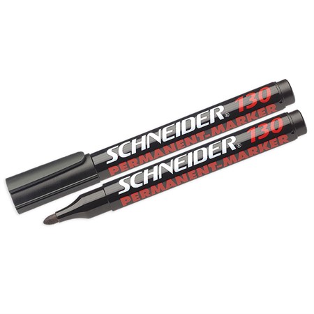 Märkpenna svart 1-3mm, 130 Perm.