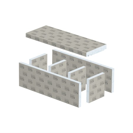 Sittbänk Relax BA Cut, 1200x450x450mm