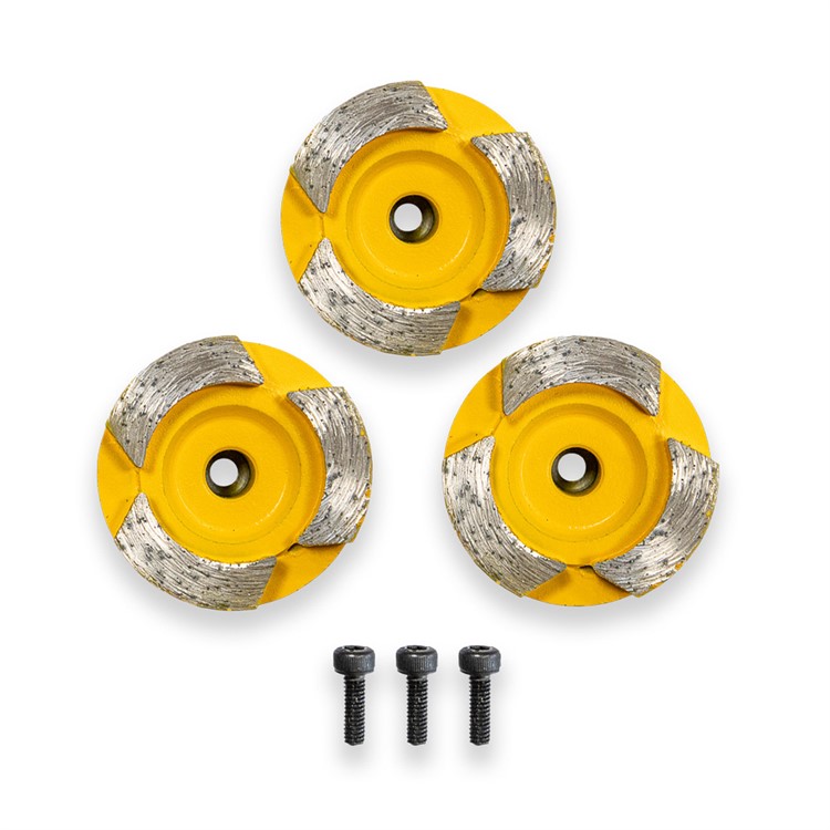 Diamantslipskivor Ø44mm Abrasive till 6142, 3 st, Eibenstock – produktbild