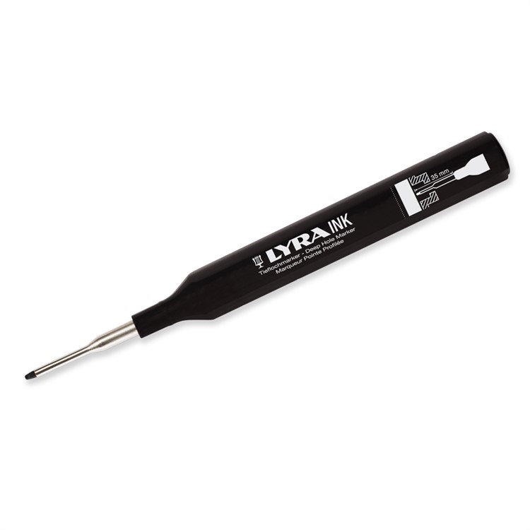 Djuphålsmärkare svart, LYRA Ink – produktbild