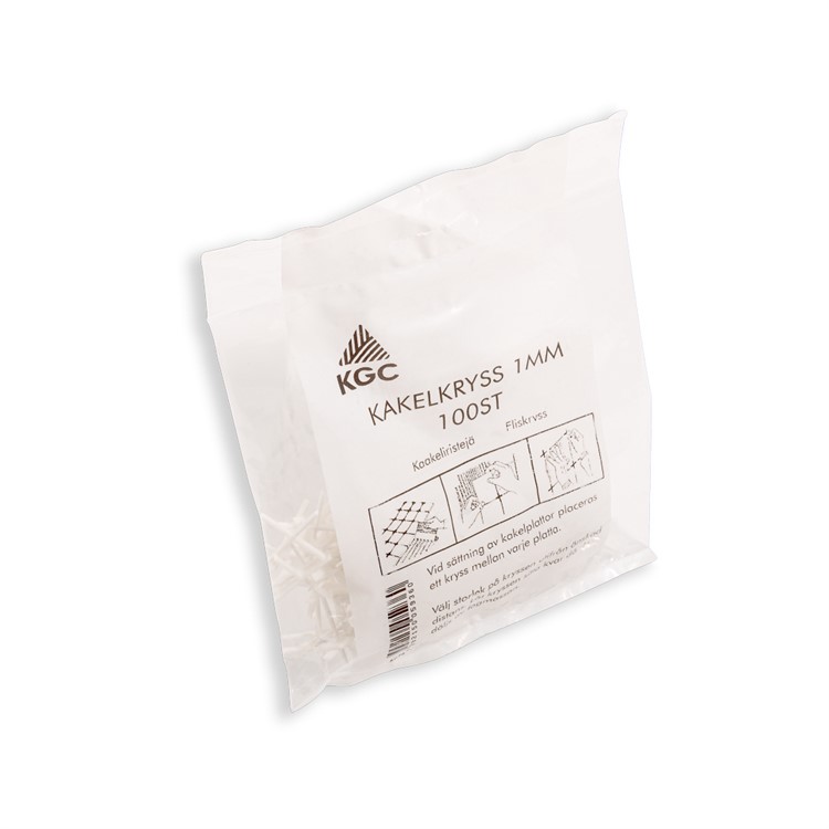 Kakelkryss 1mm 100st – produktbild